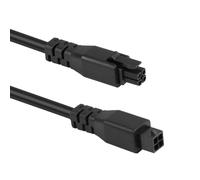 4 Pin AMS Lite Extension Cable for Bambu Lab A1 A1mini 3D Series Printer 1M(39.3in )22AWG Copper Core Extension Jumper Cord Cable with Magnetic Ring Accessories Black(Not for X1 P1)