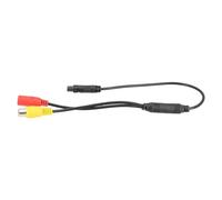 4-Pin Auto Backup Reverse Camera Wire with CVBS RCA Female Connector, Signal Power