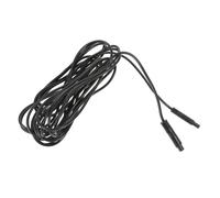 4 Pin Car Av Extension Cable 2.5m Black Pvc for Rear View Cameras