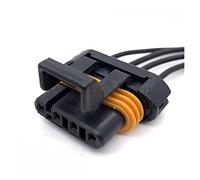 4 Pin CarSensor Plug Wire Harness Auto O2 Electronic Connector With Cable Compatible With Toy~ta BUICK 12162144 12162102(4Pin Female)