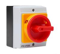 4 Pin Disconnect Switch Rated for 20A/25A/32A/40A/63A for Air Conditioning and Water Pump Control IP65 (20A)