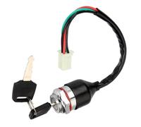 4 Pin Key Starter Switch Ignition Easy Installation High Strength Quad Bike Motorcycle Motorcycle Ignition Switch