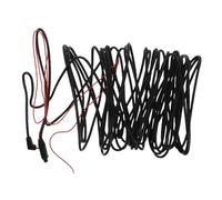 4 Pin Rear View Camera Extension Cable Black Plastic Alloy