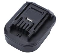 4 PIN to 5 PIN Battery Adapter Converter with USB Charging Port for Worx Power Tool Battery Packs Electrical Devices