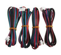 4-pin to 6-pin XH2.54 NEMA 17 Stepper Motor Cable AWG26 Dupont Wire 4 Pack(300CM 4Pcs)