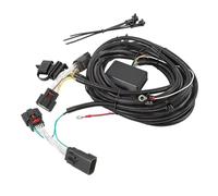 4-Pin Tow Hitch Wiring Harness Kit Compatible For Jeep Wrangler JL/JLU 2018-2024 Plug & Play 4-Way Trailer Light Connector Waterproof