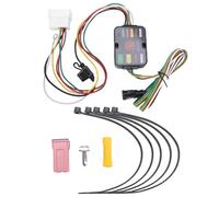 4 Pin Trailer Wiring Harness T Connector Vehicle Side Towing Hitch Harness Stable Replacement for Passport 2019 2025 with Sturdy Design and Abrasion Proof Materials