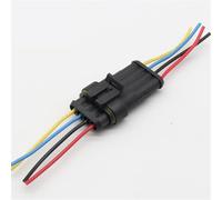 4 Pin Way Sealed Electrical Wire Connector Set Auto Connectors With Cable 1Pcs