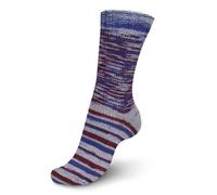 4 Ply Multicolour Sock Yarn - Regia PAIRFECT 100g Contrasting Lines 02304 Shadow