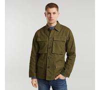 G-Star for man. D25207-D752-D033 4 Pocket overshirt green (XL), Casual, Cotton, Long sleeve
