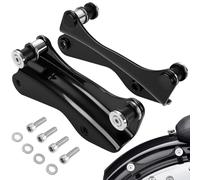 4 Point Docking Hardware Kit for Harley Davidson Touring Street Glide Electra Glide Road Glide Accessories 2014-2025, Black Quick Release Tour Pack Luggage Rack Sissy Bar Mounting Hardware