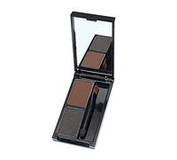 4 Point Eyebrow Powder Two-Tone to Sweat-Proof Easy ColorNatural Eyebrow Eyebrow Pencil Colour Eyebrow Dyeing Black (B, One Size)