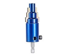 4 Points 6 Points Faucet Angle Valve Broken Wire Extractor for General Broken Head, Adjustable for 1/4 Inch 6 Inch 1 Inch Pipe, Made of 40Cr Steel, 95 x 6.35 mm, Blue