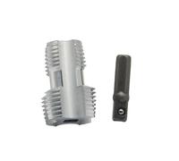 4 points/6 points PPR water pipe inner hole opener PVC plastic PE pipe drill bit power tool accessories universal tapping set(2pc aluminum set)