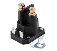 4-Pole 12V 50A Starter Solenoid Relay for Lawn Mower 725-06153A, Brass Coil Engine Solenoid Relay Switch Replace Accessories Universal for MTD Yard Tractor Machines, Lawn Tractor, Snowmobiles