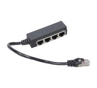 4 Port Ethernet Networking Cable Splitter Adapter 4 Port Internet Connection Distributor For Computers And Printers Home Offices Networking