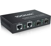 4-Port Gigabit Ethernet Fiber Switch, with Two SFP Slots (1000M), Without Transceiver