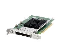 4-port Intel E810-XXVDA4 Network Card, DAC / AOC / SFP28 Compatibility, PCIe 4.0