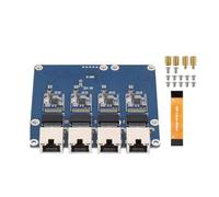 4 Port PCIe Ethernet Adapter Card Plugs Play for High Bandwidth Applications in Server and Data Center Environment PCIe Converter