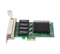 4 Port PCIe Gigabit Network Card, 1000Mbps PCI Express Ethernet Adapter, Express 1.1 Gigabit Ethernet Card for Server Desktop Computer for Windows for Vista for XP