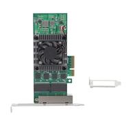4 Port PCIE Network Card 2.5G High Speed with I210 Chip 100/1000/2500Mbps PCI Express Gigabit Ethernet Adapter for Servers and Industrial Environments