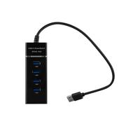 4-Port USB 3.0 multi-interface USB Hub Plug & Play USB plug Power Supply