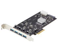 4 Port USB 3.2 Gen 1 PCI-Express Card, 4x USB-A - P5Q4A-USB-CARD STARTECH
