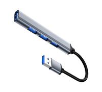 4 Port USB Adapter Multiport Expander - USB Hub | USB Port Splitter for Desktop, Laptop, Flash Drive, Printer, PC, Keyboards