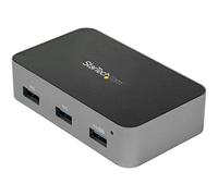 StarTech.com 4 Port USB C Hub with Power Adapter - USB 3.1/3.2 Gen 2 (10Gbps) - USB Type C to 4x USB-A - Self Powered Desktop USB Hub with Fast Charging Port (BC 1.2) - Desk Mountable~4 Port USB C Hub with Power Adapter - USB 3.2 Gen 2 (10Gbps) - USB Type