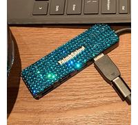 4-Port USB Hub 3.0, YaimhSound USB Splitter, Multi USB Port Extender Adapter for Laptop, Keyboard, Mouse, PC, Thumb Drive, Mac, Surface Pro, Dell, Asus, HP, Acer, Gaming, SSD(Blue)