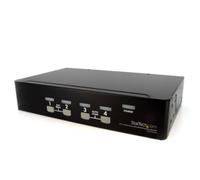 StarTech.com 4 Port 1U Rackmount USB KVM Switch with OSD