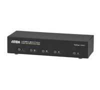 ATEN VS0401 4 Port VGA Switch with Audio - Black