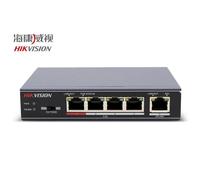 4 Ports 100Mbps Unmanaged DS-3E0105P-E For CCTV IP Camera PoE Switch