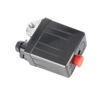 4 Ports Air Compressor Pressure Switch 240V 16A Heavy Duty 90-120PSI Air Compressor Pressure Valve Switch 1/4" Female Thread Control Regulator for Industrial Use