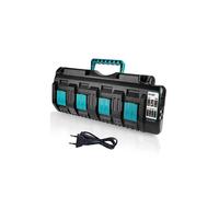 4 Ports DC18SF Fast Charger Replacement For Makita Battery 14.4V-18V RCT U3S LrO