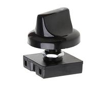4 Position 3 Speed Fan Selector Rotary Switch With Knob For Oven/Stove/Heaters 13AMP 120V-250V Governor Replacement Rotary Switch Knob 4 Position 3 Speed Replacement