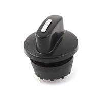 4-Position Fan Motor Control with Three-Speed Knob Selection | Three-Speed Knob Selection, Retaining Nut for Threaded Shaft Mounting, Multiple Flat Electrical Terminals