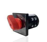 4 Position Rotary Cam Switch 20A 2 Poles Silver Contact Electric Motor Selector HZ5B-20/2 1Pcs