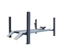 4 Post Auto Lift 4000kg Capacity Automotive Wheel Alignment Four Air Release Hydraulic Vehicle