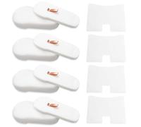 4 Post Motor Filter + 4 Foam and Felt Filter Kit replacement for Shark Corded Stick Vacuum HZ2000 HZ2002, HZ251,HZ602, Part # XPMFHZ2000 & XFFKHZ2000