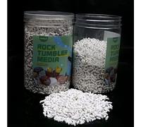 4 Pound Rock Tumbling Ceramic Filler Media 1/8" X 1/4" Small Cylinder Ceramic Tumbling Tumbler Media - 4LBS for use in Rotating Tumblers