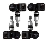 4 pre-programmed TPMS Sensors silber for DS Automobiles DS 4 tyre valve air pres