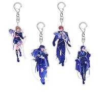 4 Project Sekais Keychain VividBadSquad Figure Cosplay Keyring Pendant Project Sekais Acryl Chain Collection