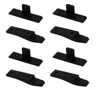 4 Push Fit Brackets for Kitchen Panels Perfect Solution for Concealed Fixings in Joinery Work