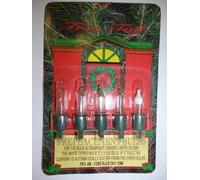 4 Push In Clear Replacement Spare Bulbs 7v 1.4w with 1 Fuse Bulb (SB259)