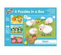 4 Puzzles in a Box: Farm - Brand New