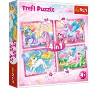 4 Puzzles - Unicorns