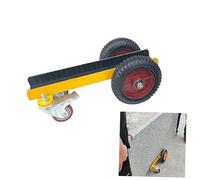 4-Rad Marble Transport Roller Heavy-Du Handling Cart with 200mm Pneumatic Wheels 1102 lb Capaci 8.5 cm Wheel Spacing Perfect for Moving Heavy Stone and Tile.