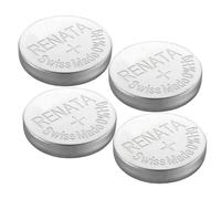 4 Renata 386 MF (SR43W) - Premium - Watch Battery - Made in Swiss - Battery for Watch - 4 Pcs
