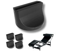 4 Replacement Feet for Cassina/Le Corbusier LC4 Chaise Lounge
